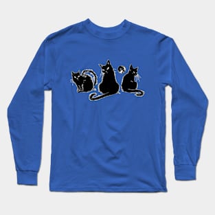 Cats Black Cats Graphic 05 Long Sleeve T-Shirt